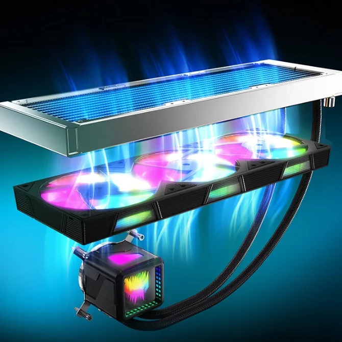 Aspetto dell'Acer Predator Orion 7000 da un altro lato