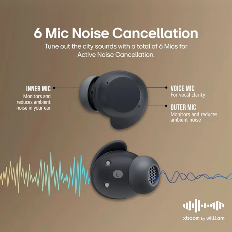 Design di LG xboom Buds Plus