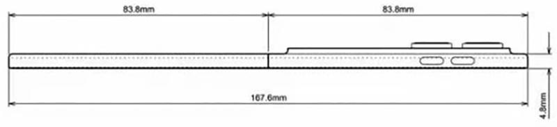 Render del telefono pieghevole