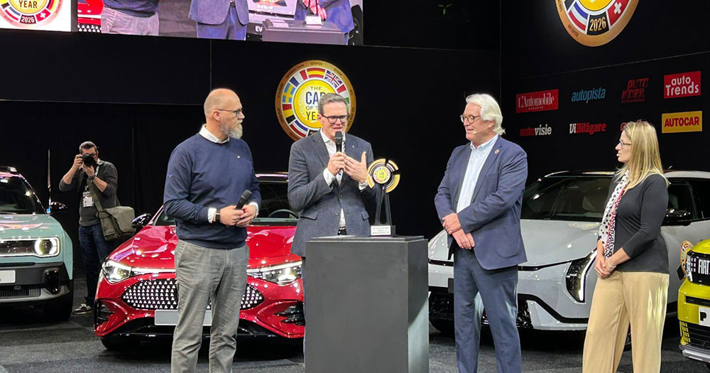 Vincitore nella categoria 'Auto dell'Anno 2026': Mercedes-Benz CLA