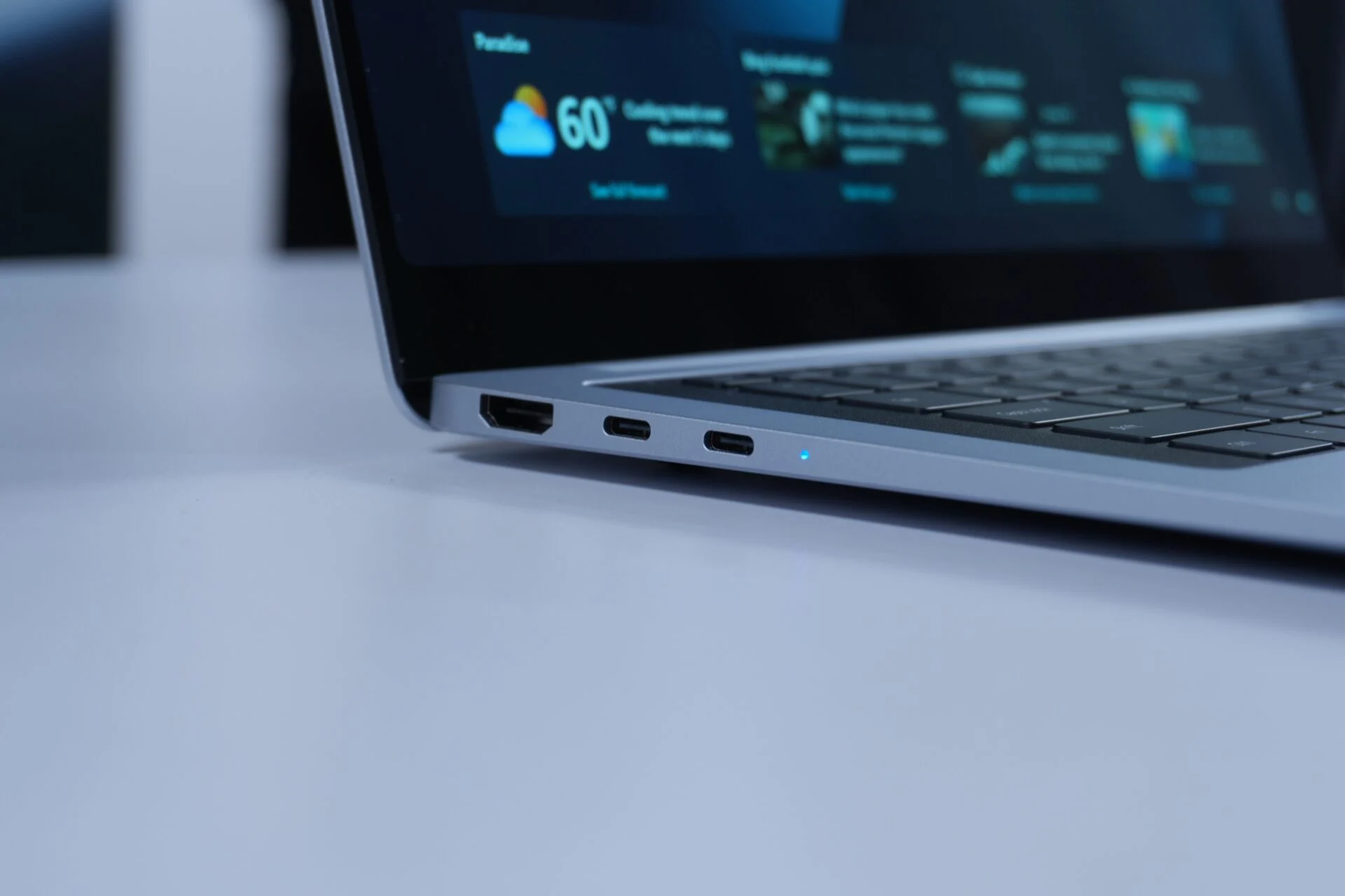 Vista tastiera del Galaxy Book 6