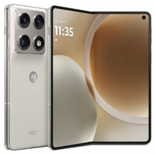 Vista frontale Motorola Razr Fold