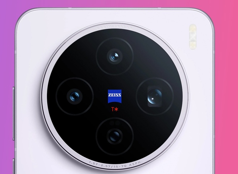 Smartphone Vivo X200T con tripla fotocamera