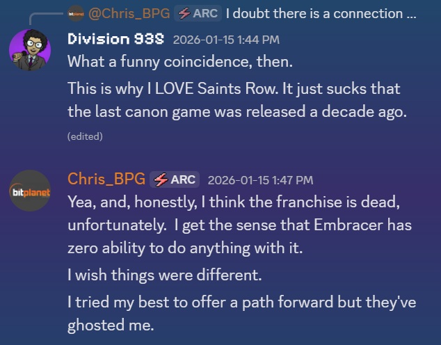 Immagine correlata al franchise di Saints Row