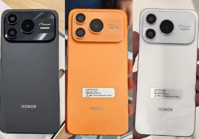 Foto di Honor Power 2 in tre colori dall'insider