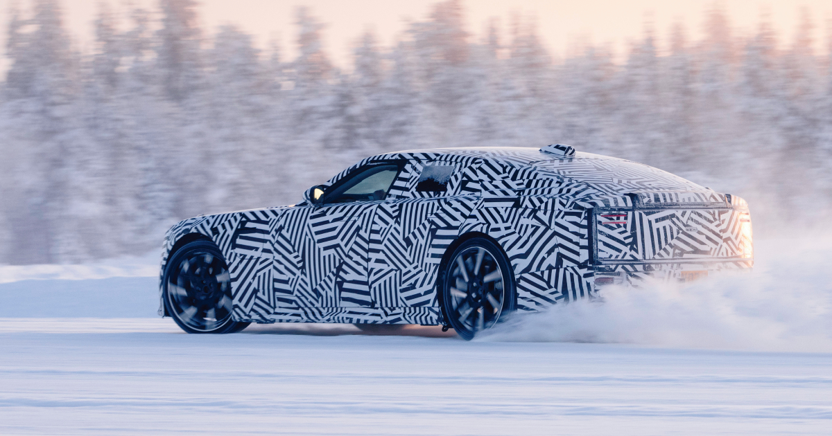 Potente Jaguar GT nei Test