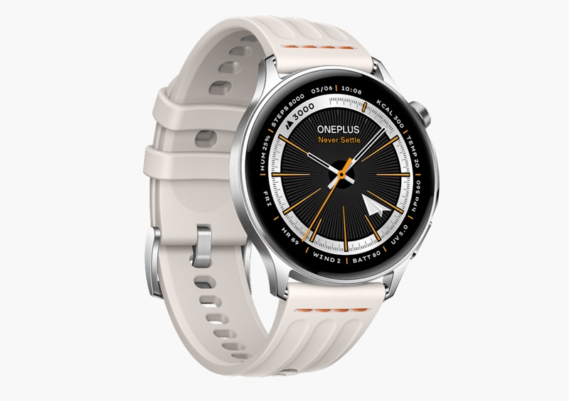 OnePlus Watch Lite - Silver Steel