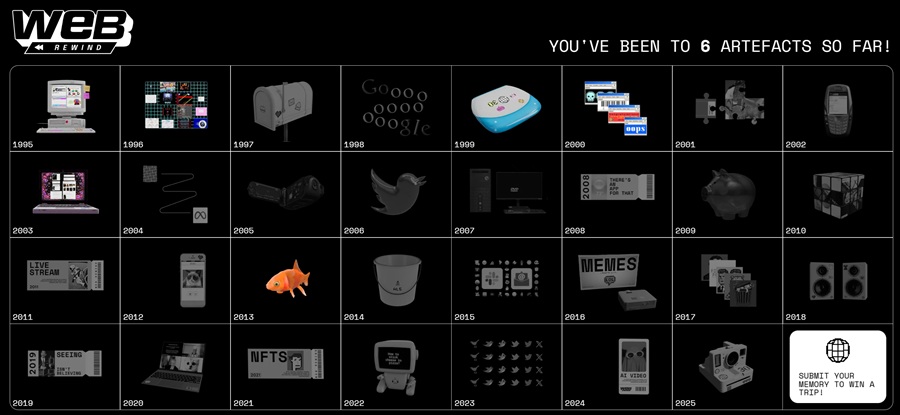 Retrospezione storica di internet