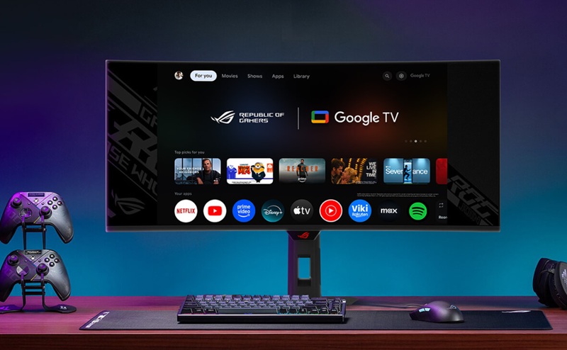 Immagine di ASUS ROG Strix OLED XG34WCDMTG