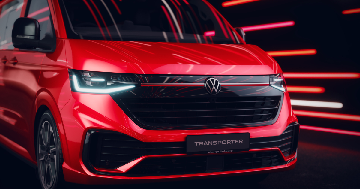 Design della griglia del Volkswagen Transporter Sportline