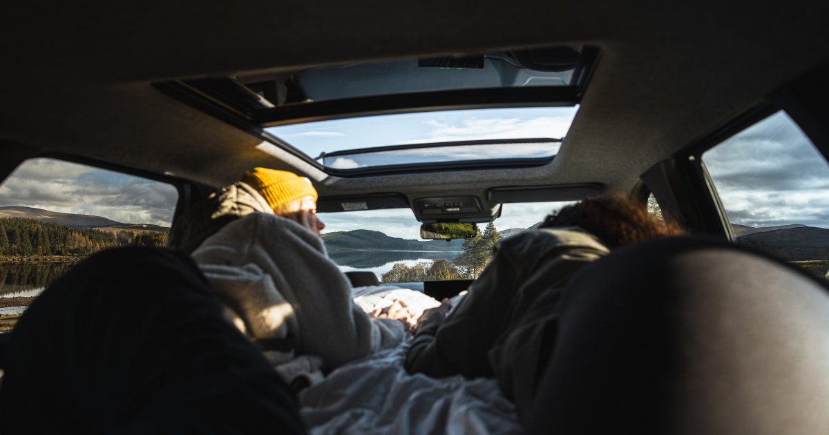 Crossover Dacia Bigster in campeggio