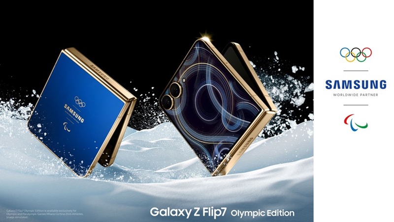 Galaxy Z Flip7 Olympic Edition esclusiva
