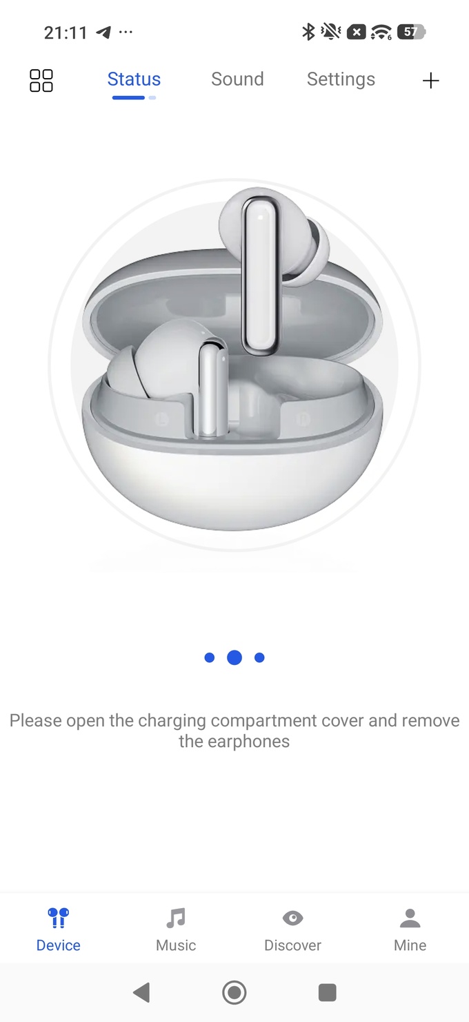 L'applicazione Haylou Sound branded - screenshot 1