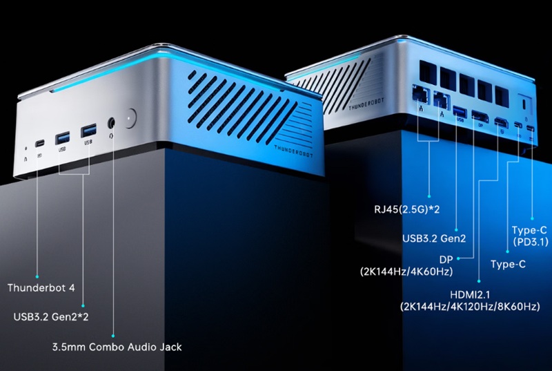 Design del Thunderobot Mix Pro II