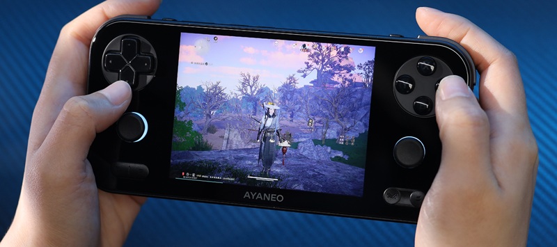 Ayaneo Pocket S Mini - vista frontale