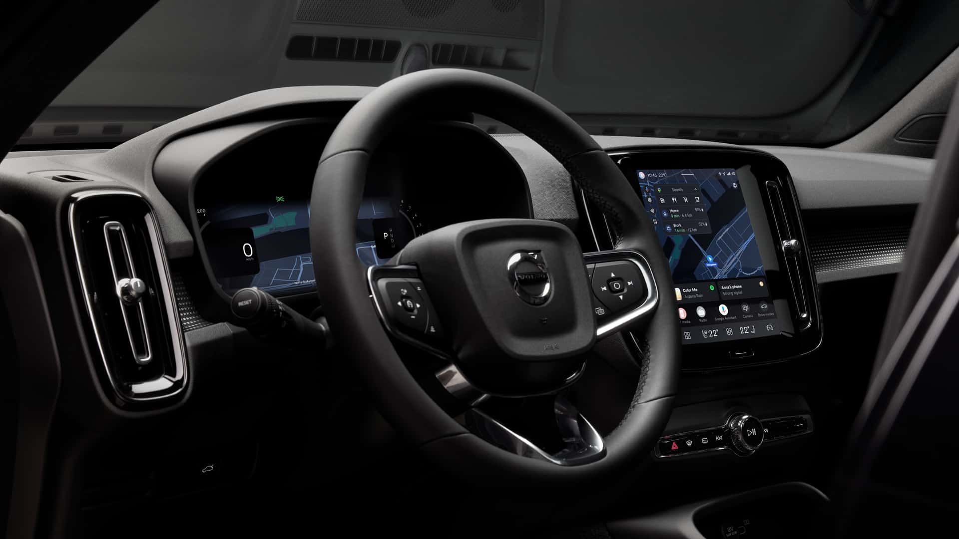 Immagine dell'interfaccia Volvo Car UX