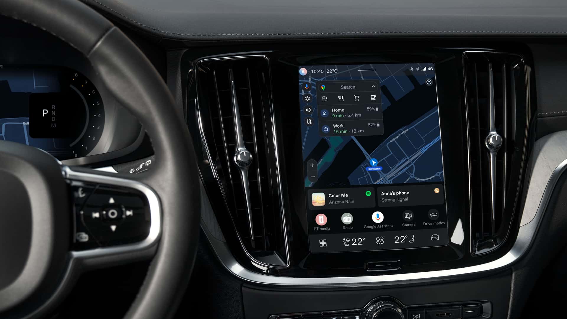 Design dell'interfaccia Volvo Car UX